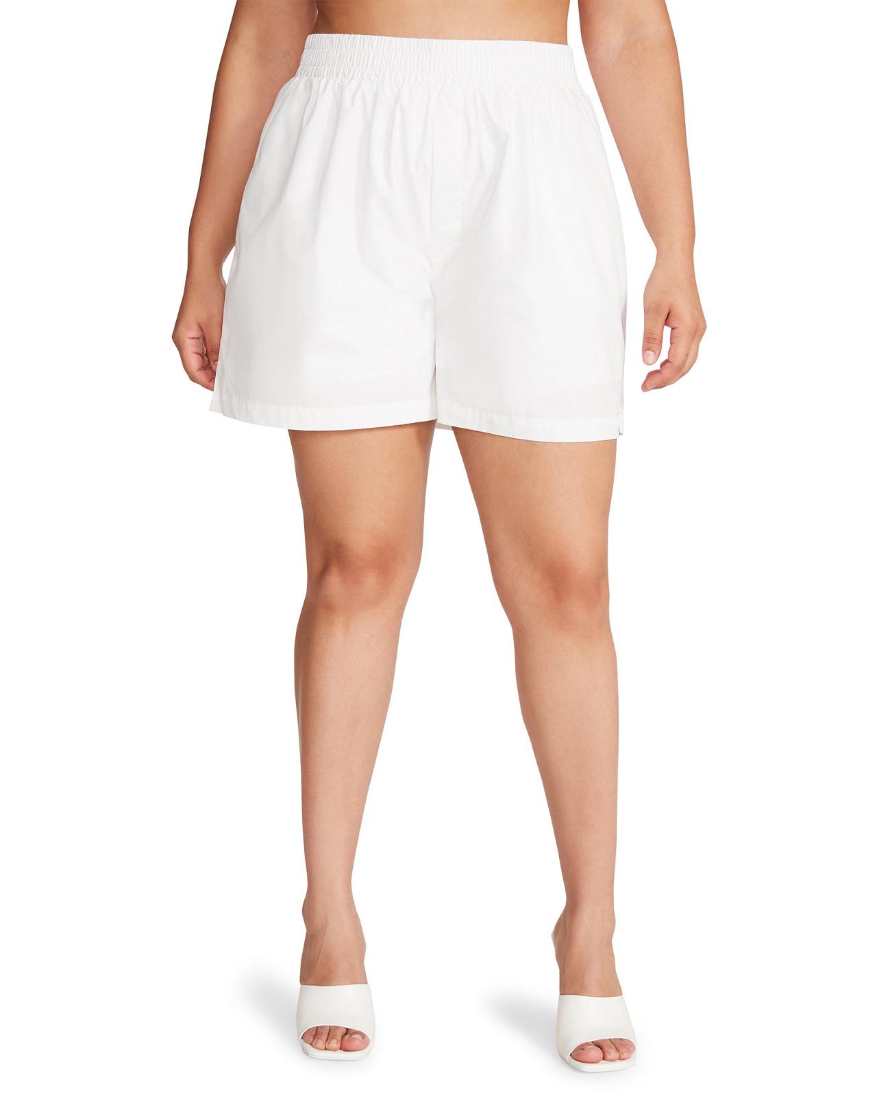 Steve Madden TISH SHORT Női Alsók Fehér | 679YWAGSB