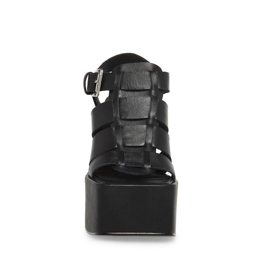 Steve Madden TRANQUIL Női Szandál Fekete | 953VMWPIY