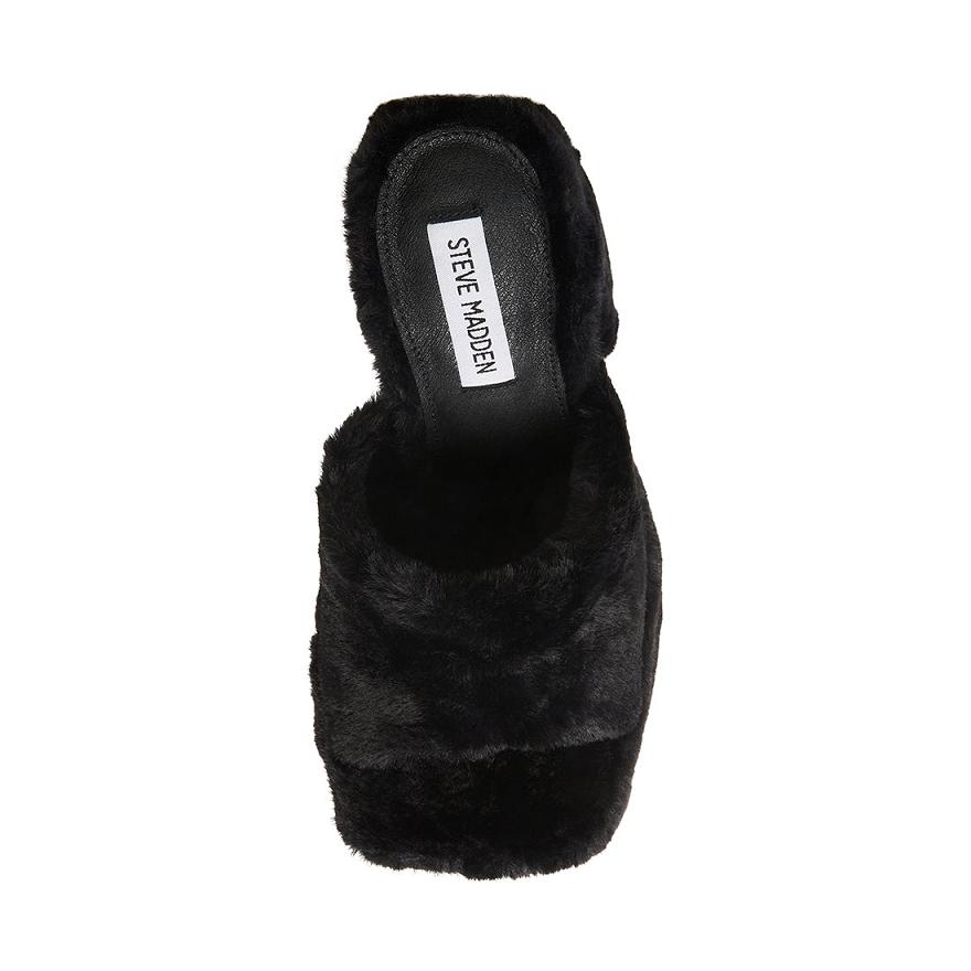 Steve Madden TRIXIE-F Női Mule Cipő Fekete | 765BGKYRM