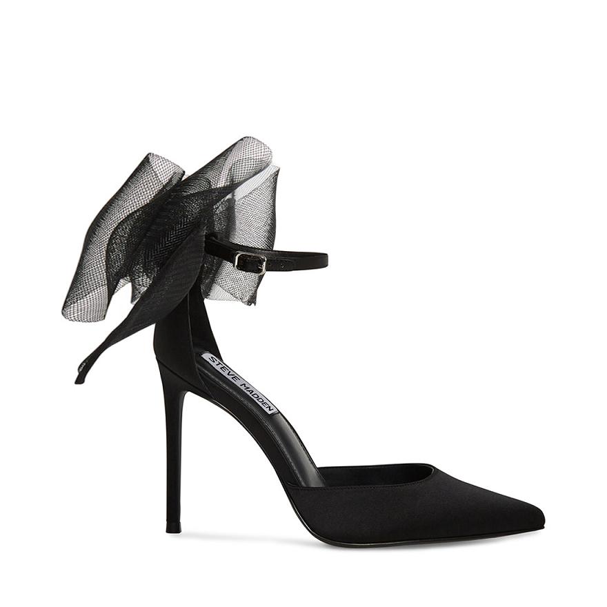 Steve Madden VALENTEEN Női Magassarkú Fekete | 971BZHKIO