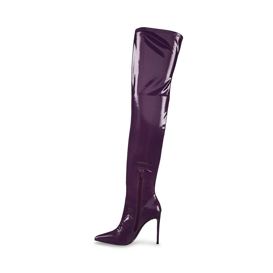 Steve Madden VAVA Női Csizma Lila | 513CXALHY