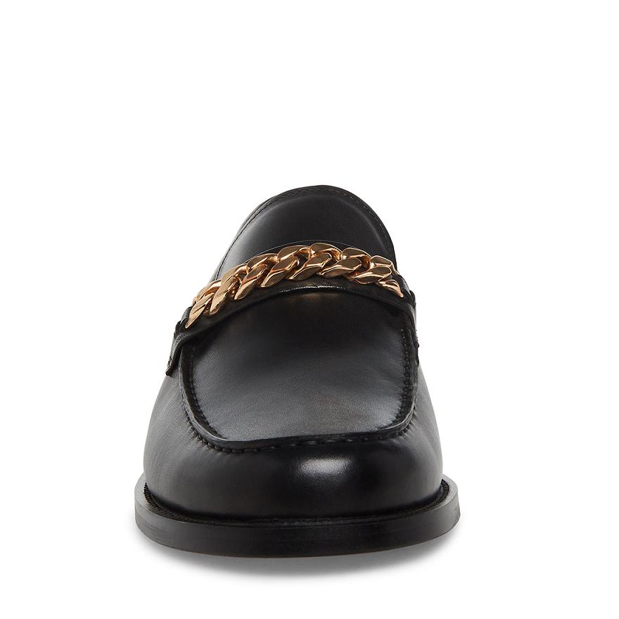 Steve Madden WALLACE-C Férfi Loafer Cipő Fekete | 682QRZFIO