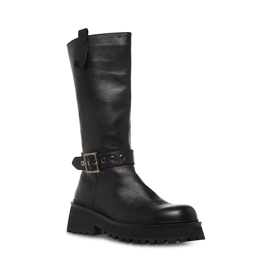 Steve Madden WILLOW Női Csizma Fekete | 589TOMWGK
