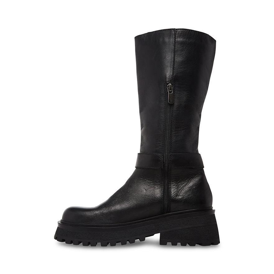 Steve Madden WILLOW Női Csizma Fekete | 589TOMWGK