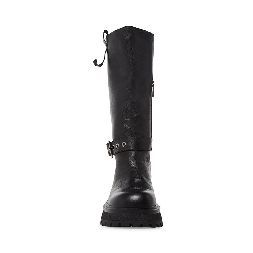 Steve Madden WILLOW Női Csizma Fekete | 589TOMWGK