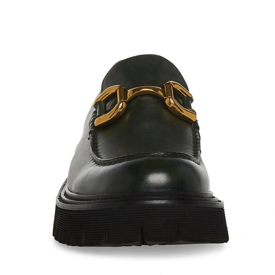 Steve Madden ZYLO Férfi Loafer Cipő Zöld | 912HCUVXN