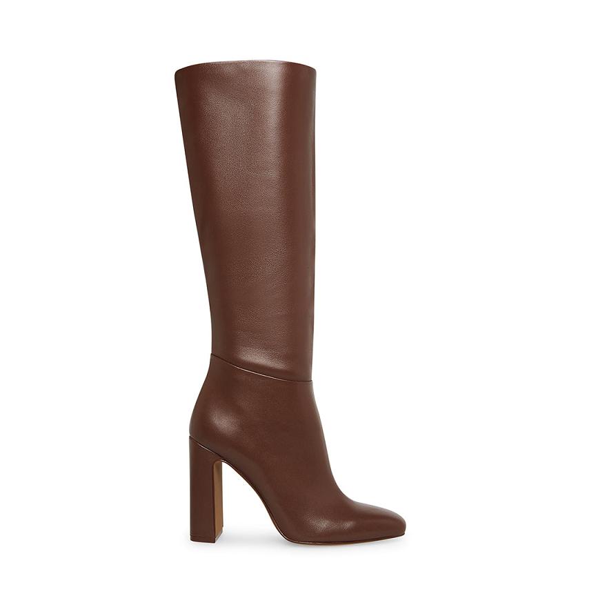 Steve Madden ALLY Női Hosszú Szárú Csizma Barna | 397LQCYXA