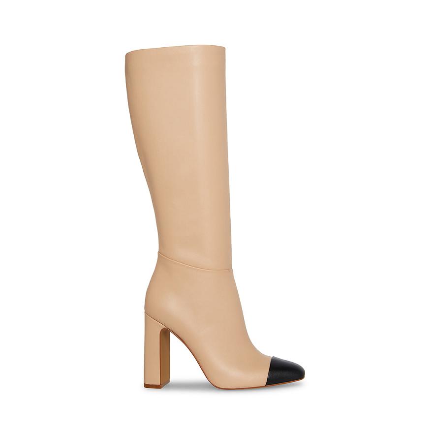 Steve Madden ARIELLE Női Hosszú Szárú Csizma Krém | 245GZDCTV