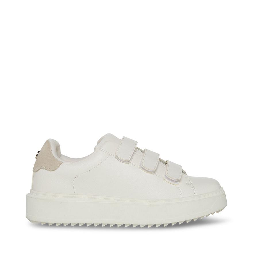 Steve Madden CATCHING Sneakers Női Sneaker Fehér | 152RCDPQL