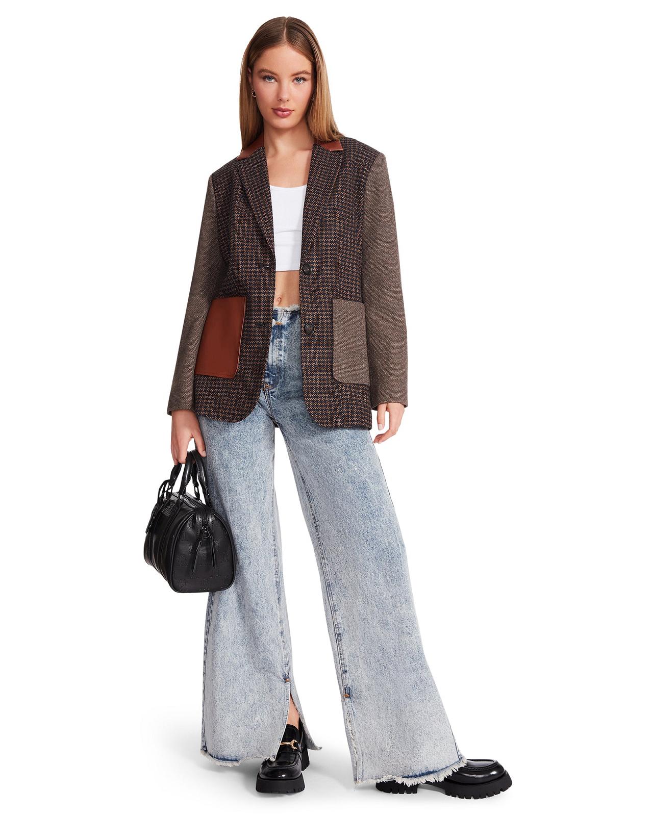 Steve Madden KELLY BLAZER Női Blézerek Sötétkék | 640AXZJCH