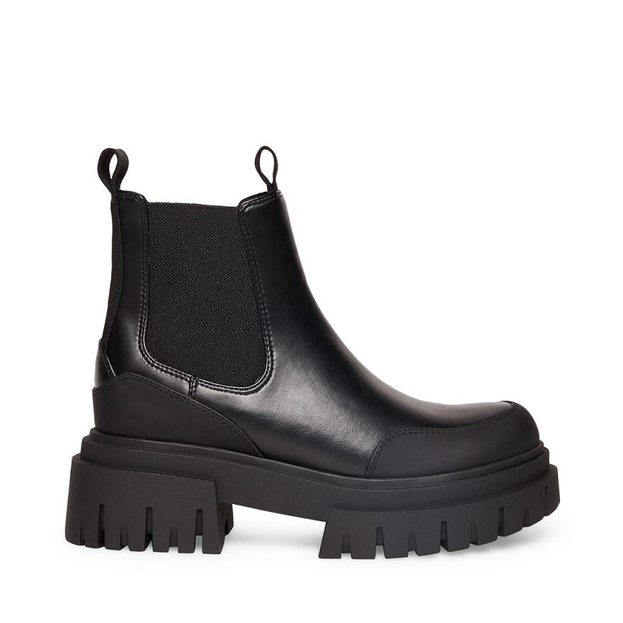 Steve Madden NICKI Női Bokacsizma Fekete | 179NDRYWZ