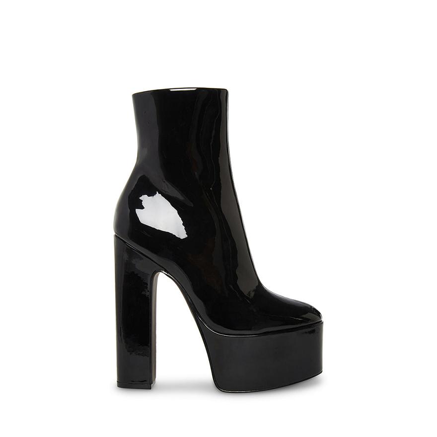 Steve Madden PASSION Női Bokacsizma Fekete | 207TLUYZH