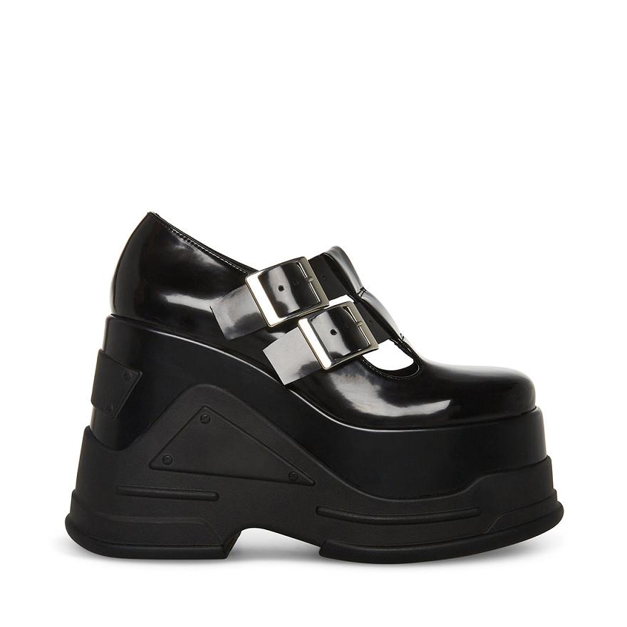 Steve Madden PHASE Női Loafer Cipő Fekete | 480PZWJIO