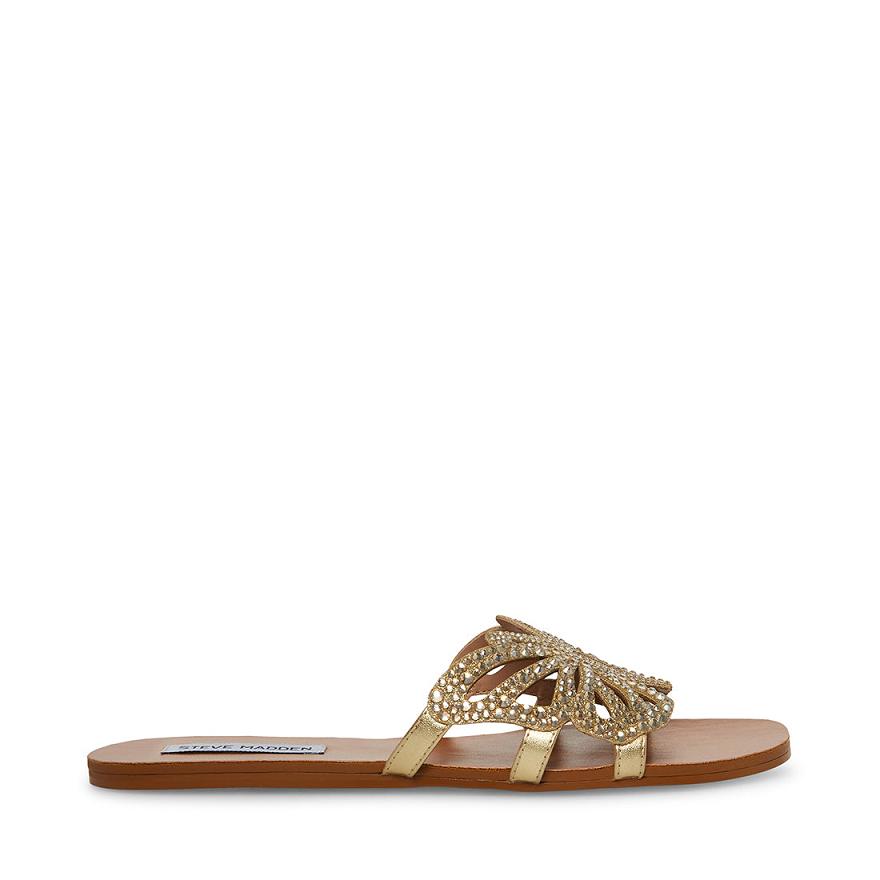 Steve Madden SAVANNAH Női Szandál Arany | 801KGYNWA