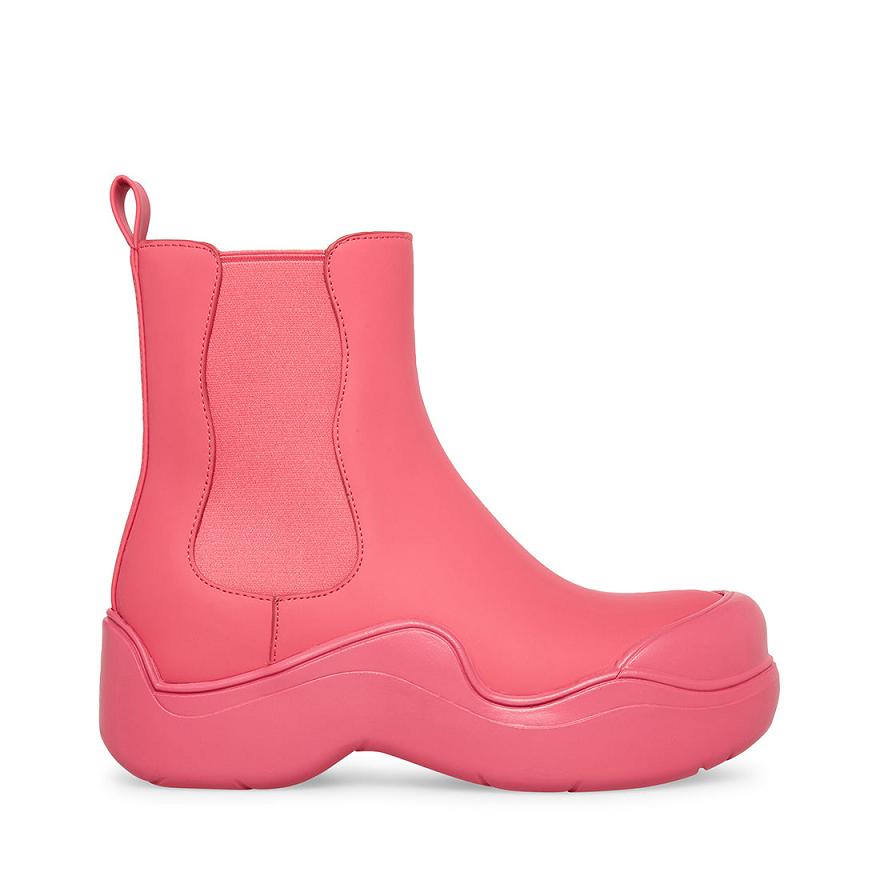Steve Madden SLUSHY Női Bokacsizma Rózsaszín | 087SEMOAP