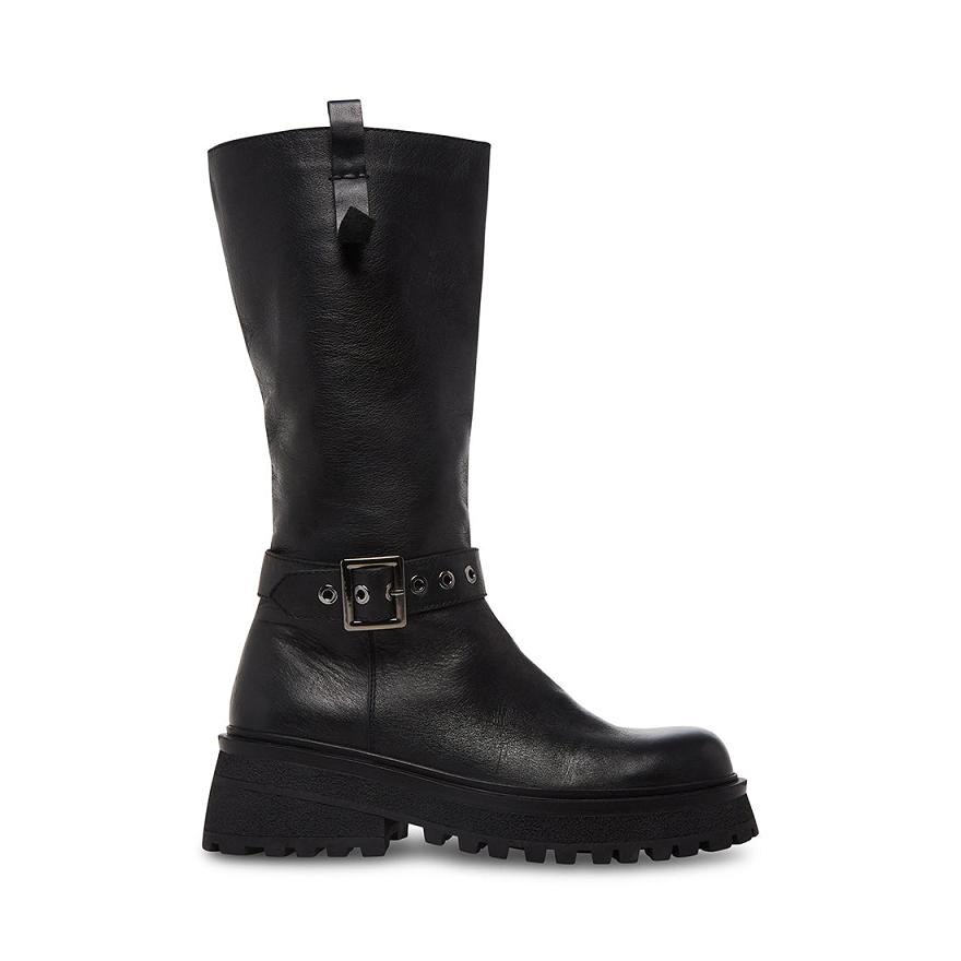 Steve Madden WILLOW Női Csizma Fekete | 589TOMWGK